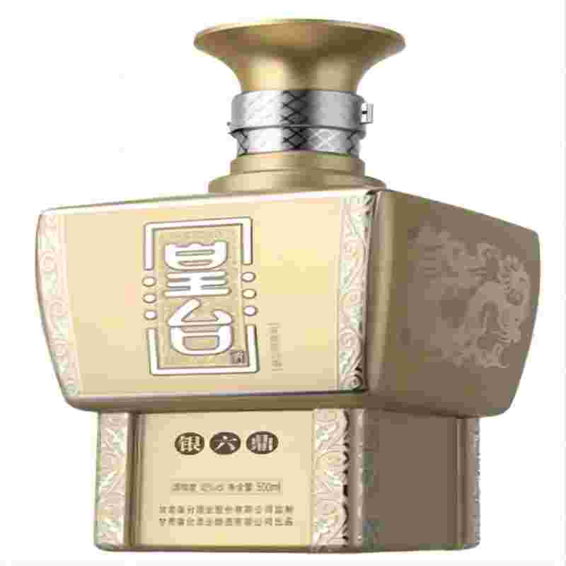 甘肃AG亚娱酒42度银六鼎浓香型纯粮食高度白酒送礼自饮婚庆礼盒装500ml单瓶 500ml*1瓶装